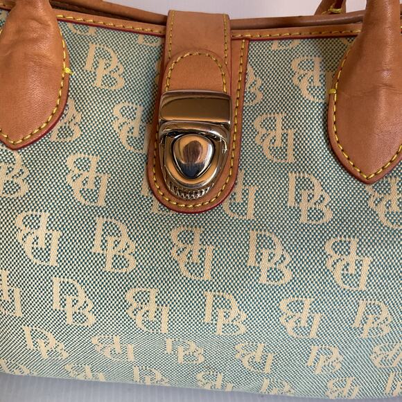 Dooney & Bourke Vintage Satchel DB Monogram - Picture 6 of 13
